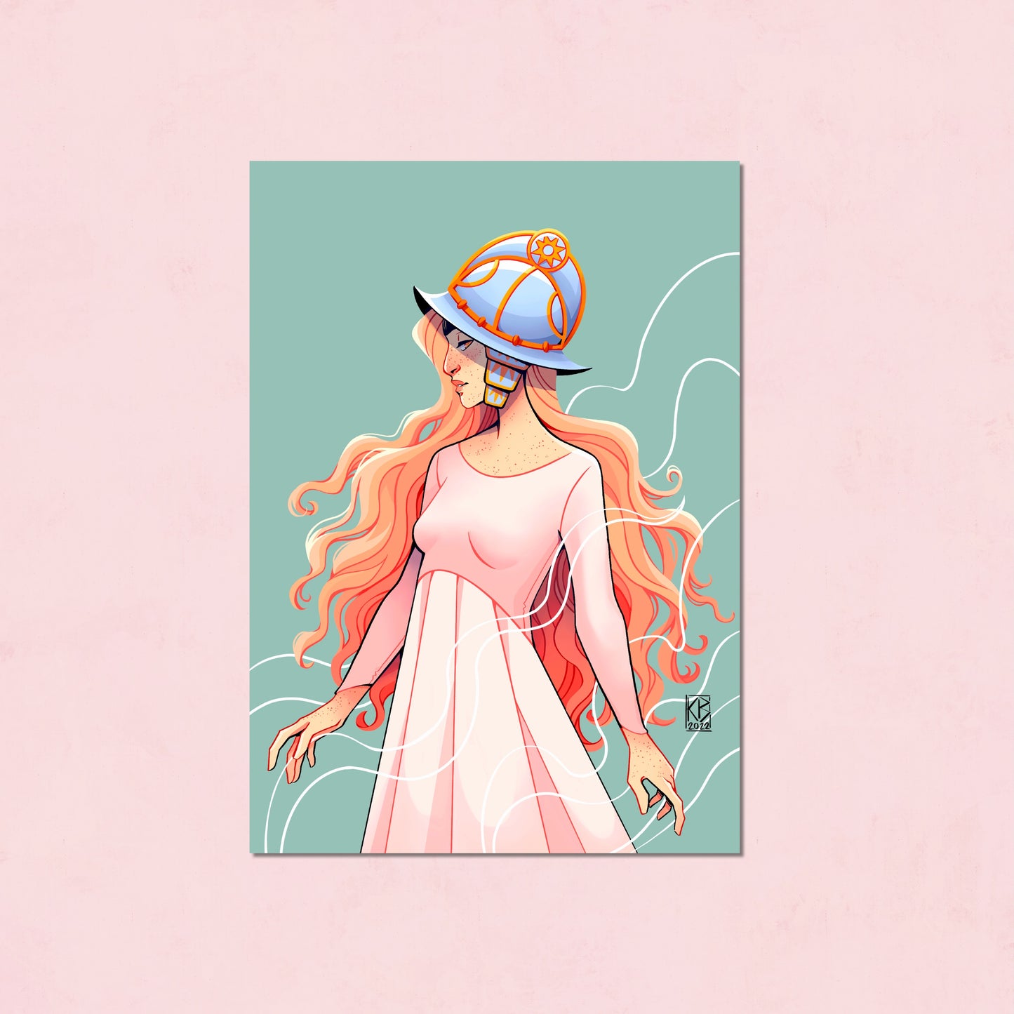 The Helmet Print