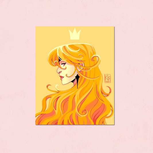 The Sun Queen Mini Print