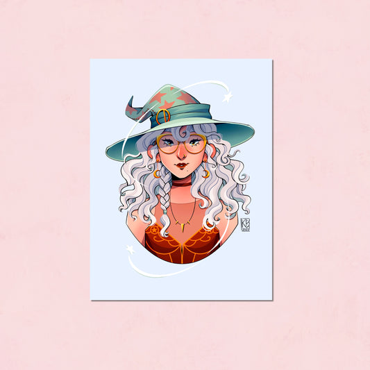The Witch Portrait Mini Print