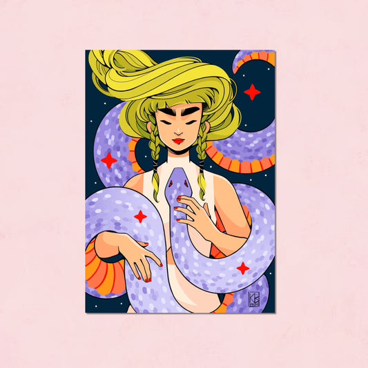 The grand Serpent Mini Print