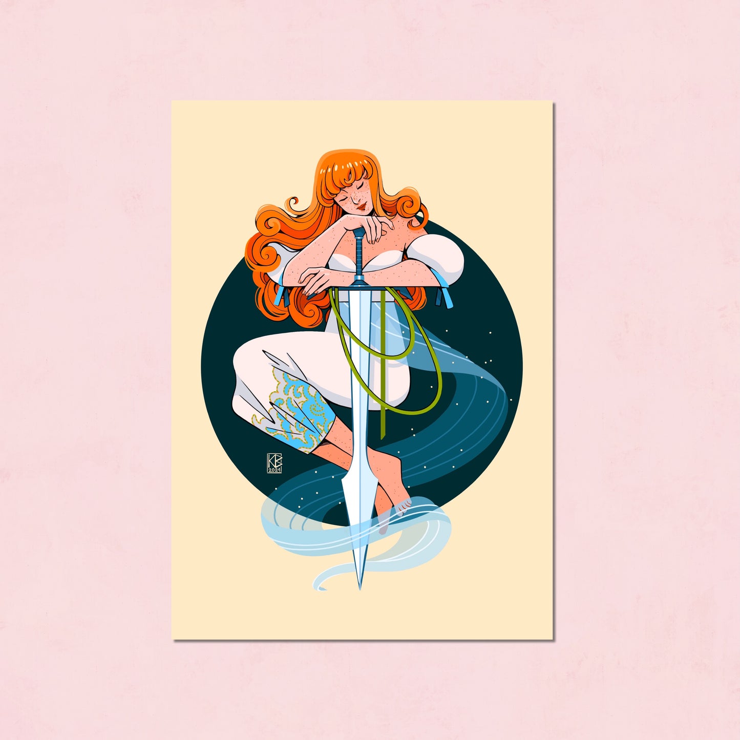 The Sword of Silence Print