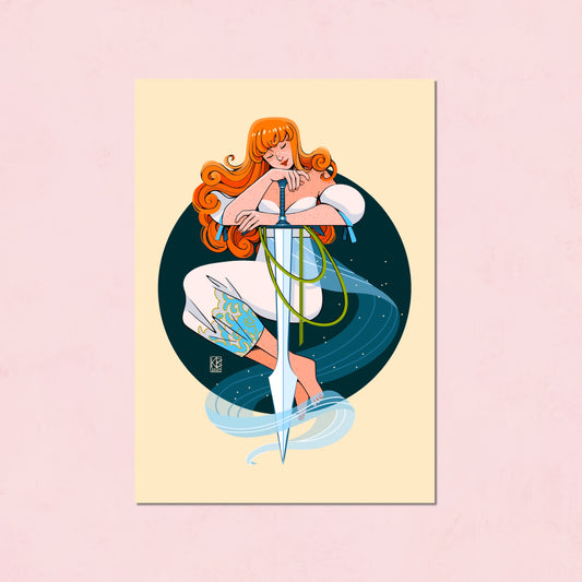 The Sword of Silence Print